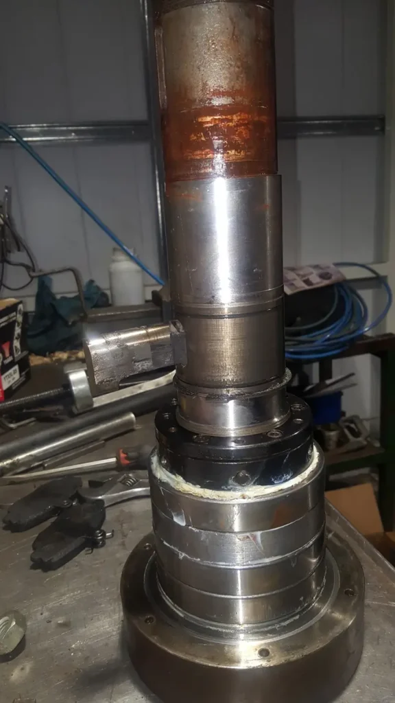 Cambio de Rodamientos Torno CNC